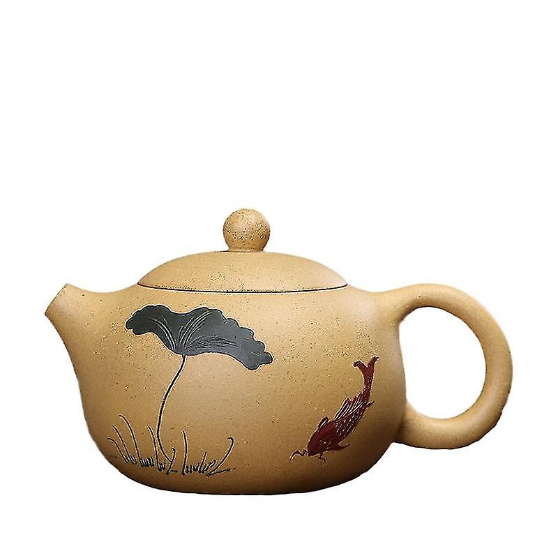 Coffee Tea Sets Zisha Segment Mud Xishi Yixing Purply Clay Teapot Chinese Kongfu Tea Pots Handmade