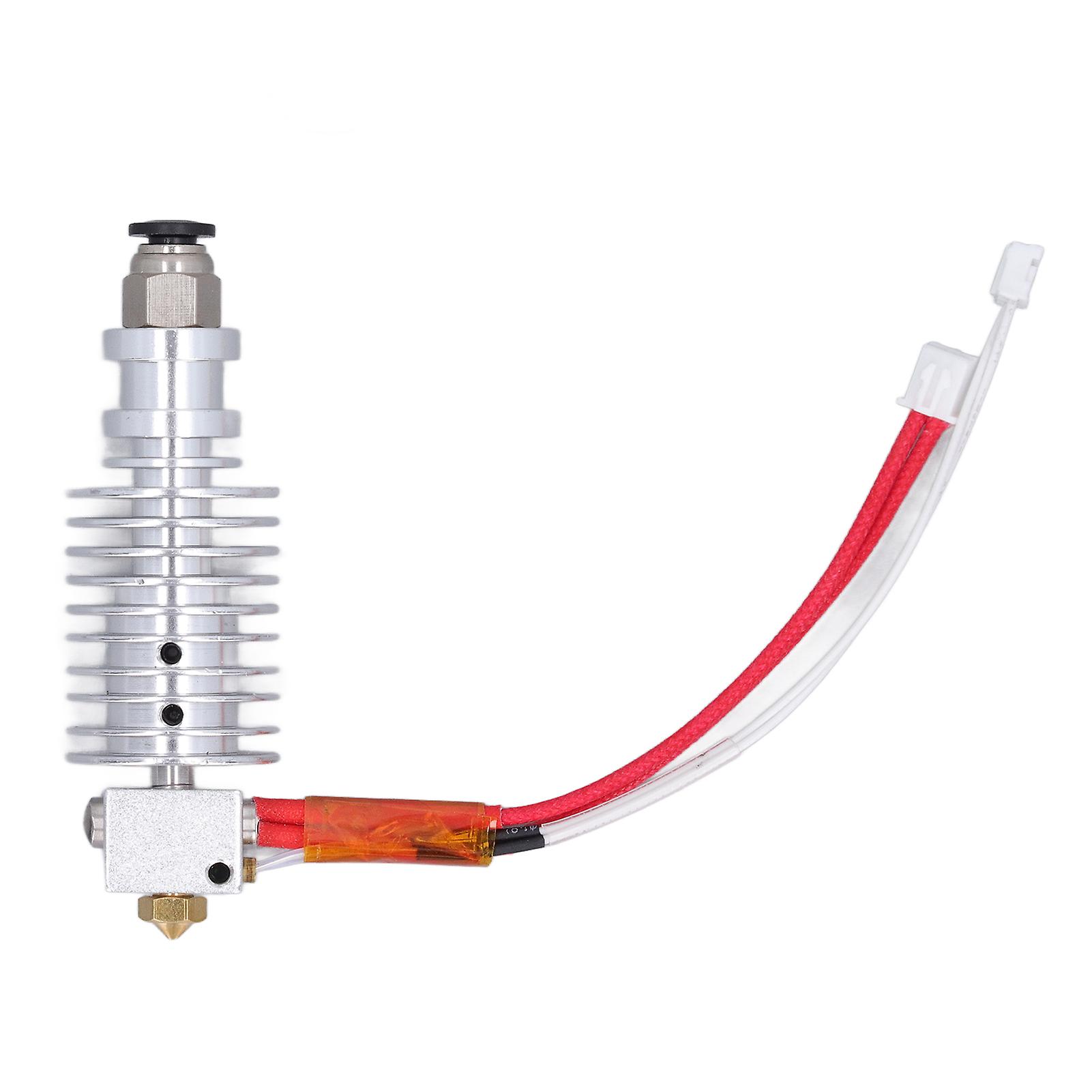 40W 3D Printer Hot End Extruder Print Head Set, 0.4mm Nozzle