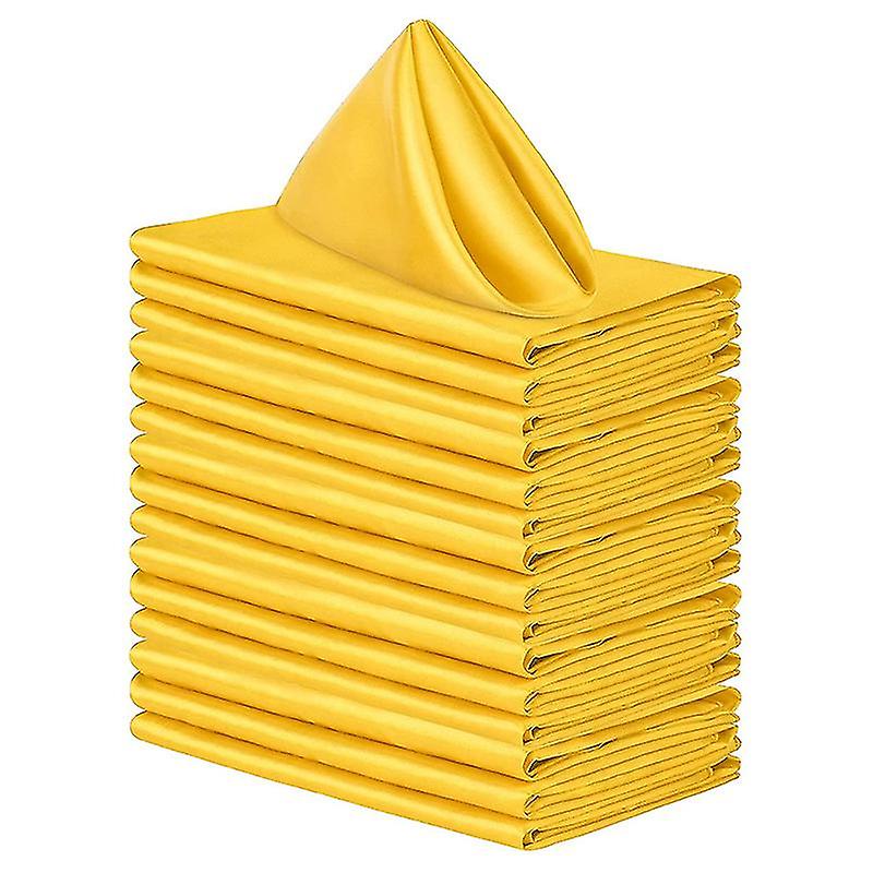 12pcs 12inch panno da cucina tovaglioli cotone misto lavabile e riutilizzabile tovaglioli da pranzo