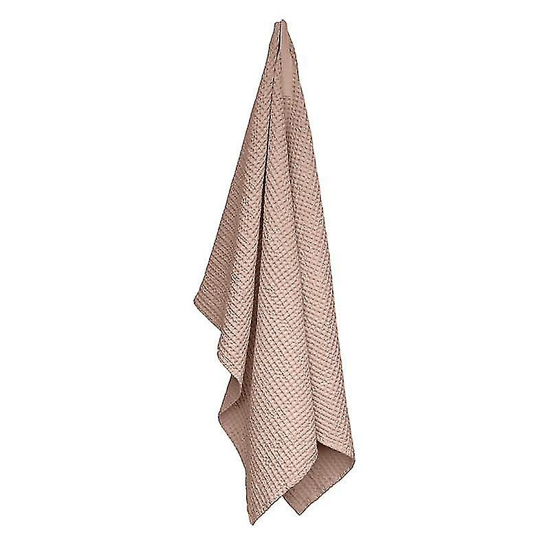 Big Waffle Towel & Blanket - Pale Rose