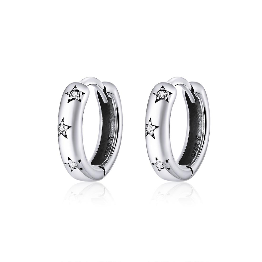 S925 Star Earrings SCE873