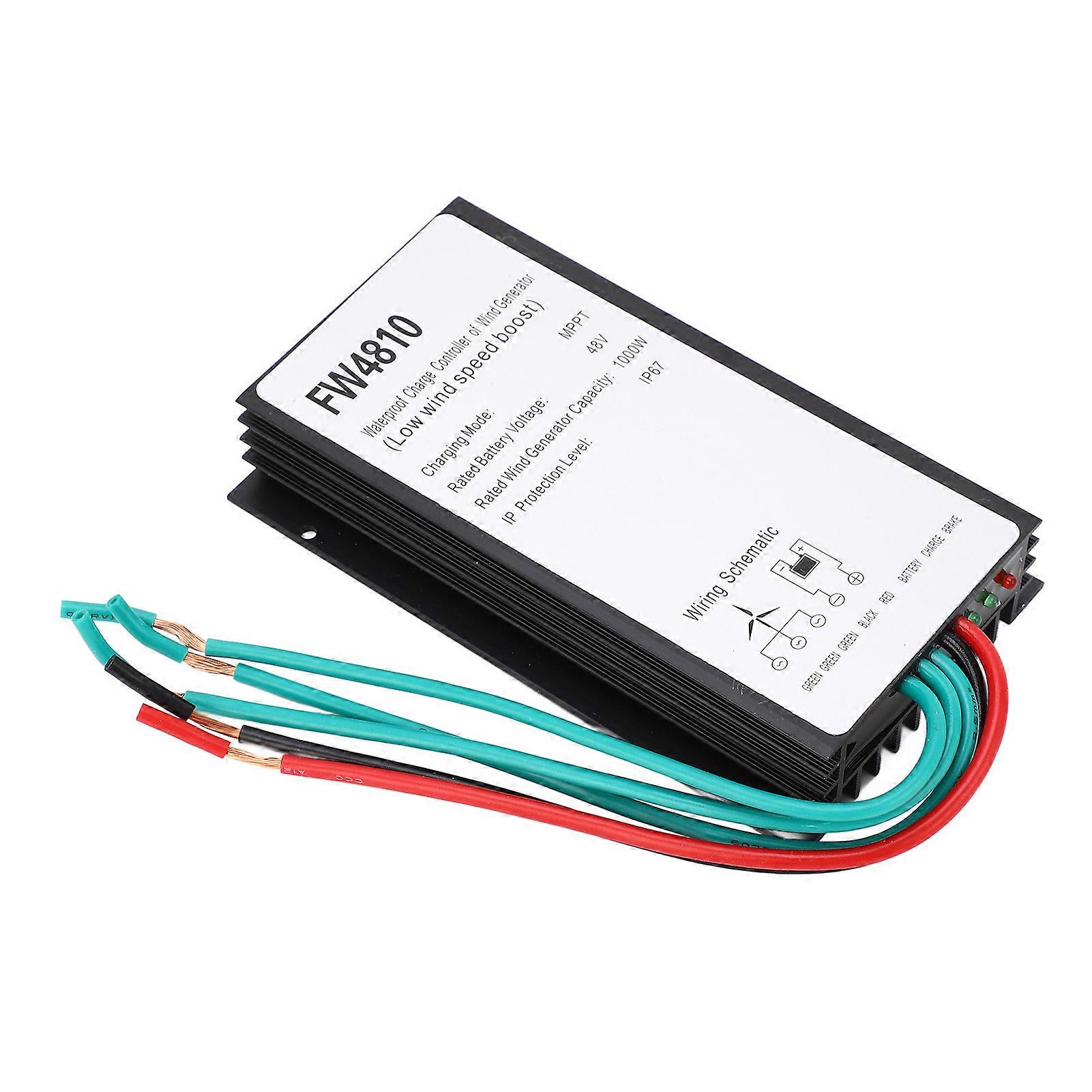 1000W Wind Generator Charge Controller 48V IP67 Impermeabil MPPT Wind Turbine Charging Controller 