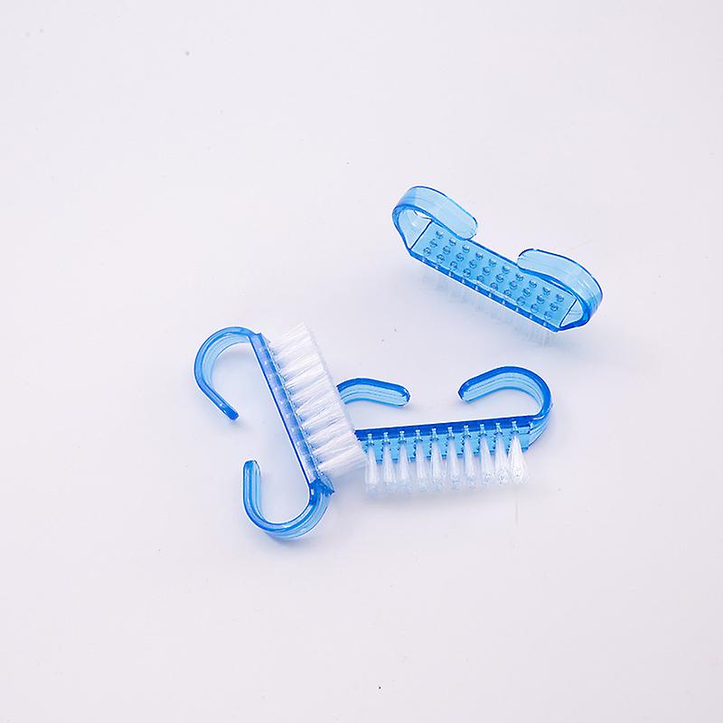 ネイルブラシ、ハンドルネイルブラシ、プラスチックハンドル付きネイルクリーニングB