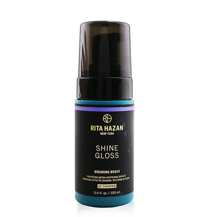 Rita Hazan True Color Ultimate Shine Gloss - # Breaking Brass (for Blondes, Brunettes And Grey) In Shower 100ml/3.4 Oz
