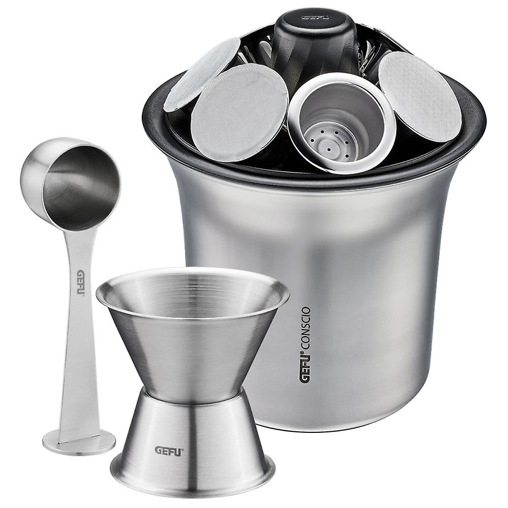 conscio 85 EL Coffee Capsules With Stainless Steel Accessories