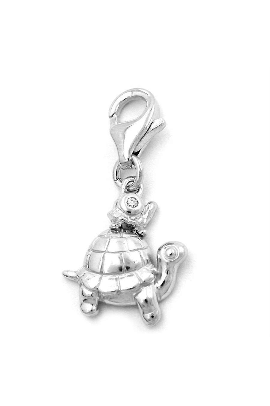 Pendant Charm Turtles Silver 925 - Gl93294