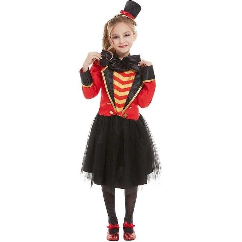Deluxe Ringmaster Costume Child Red 52169l