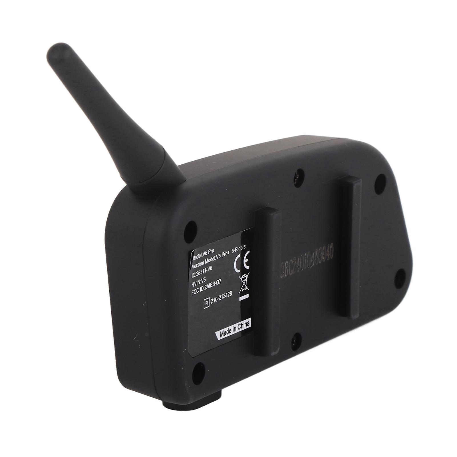 2 Sets EJEAS V6 Pro 800M Motorcycle Helmet Bluetooth Intercom Interphone Headset 6 Users