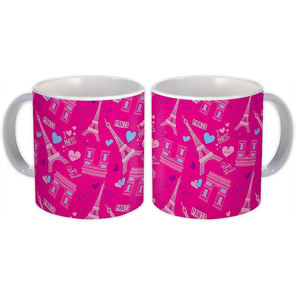 Cadeau mok: Parijs Romantisch