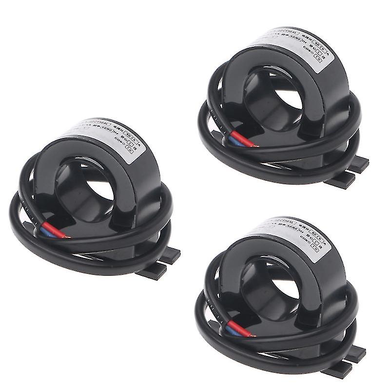 3 Pcs / set Mini 50a / 5a 100a / 5a Ac Transformateurs de courant Cts 0.5 Classe