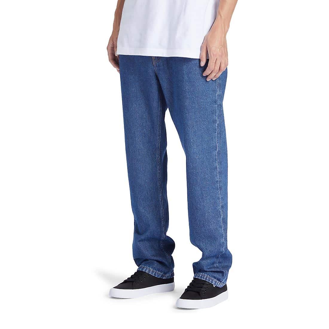 DC Worker Rechte Jeans - Indigo Donker