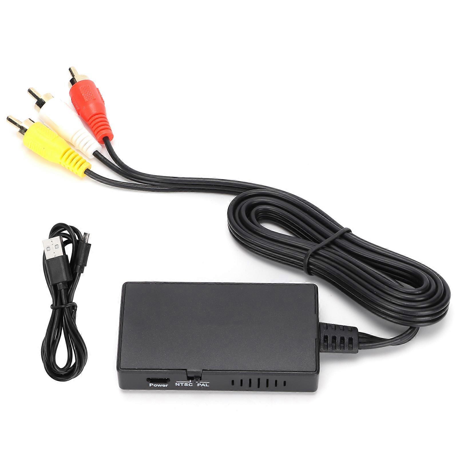 Hd Multimedia Interface To Audio And Video Converter Set Top Box To Old Tv Adapter