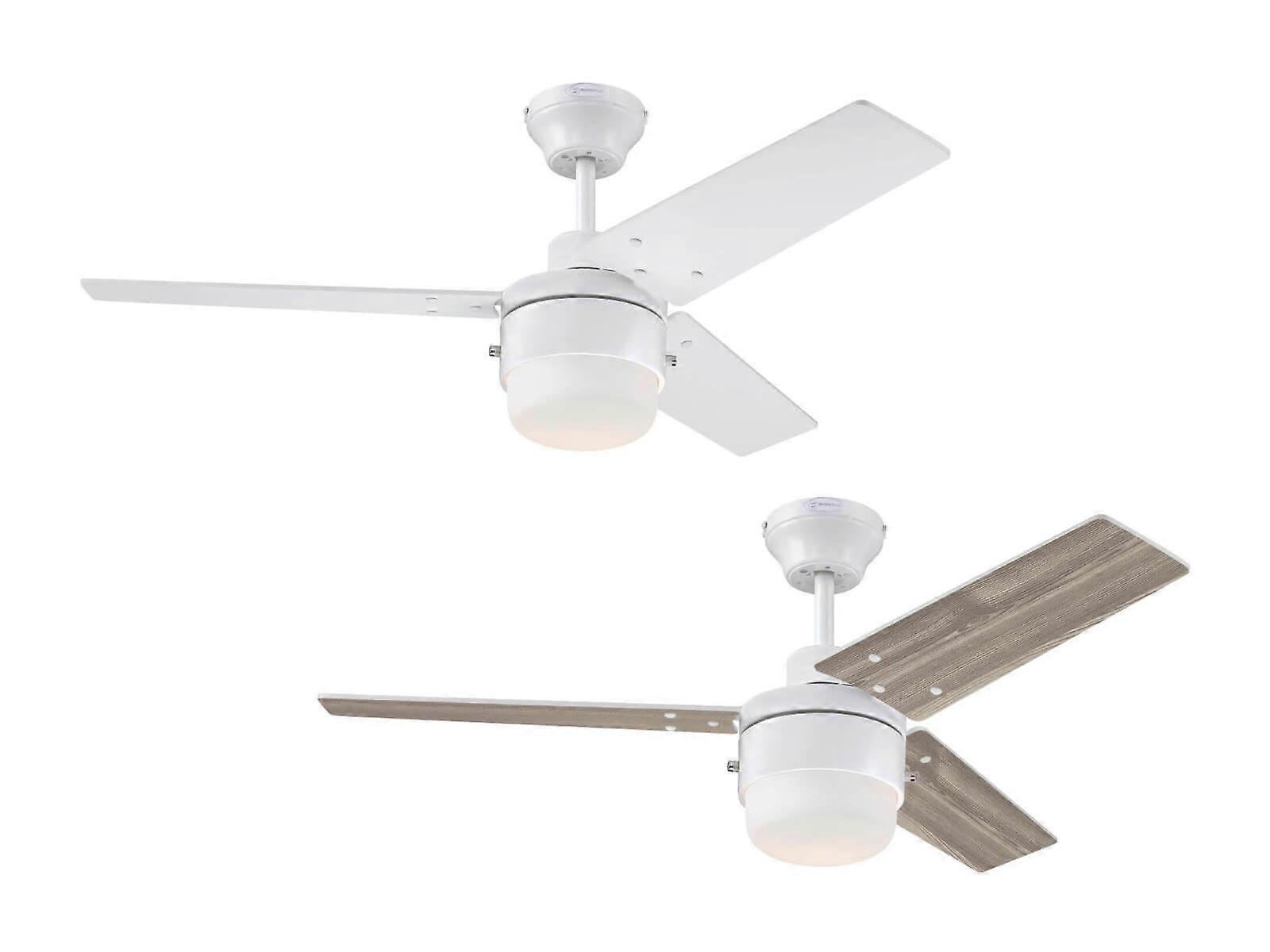 Ceiling fan Talia with light and pull cords