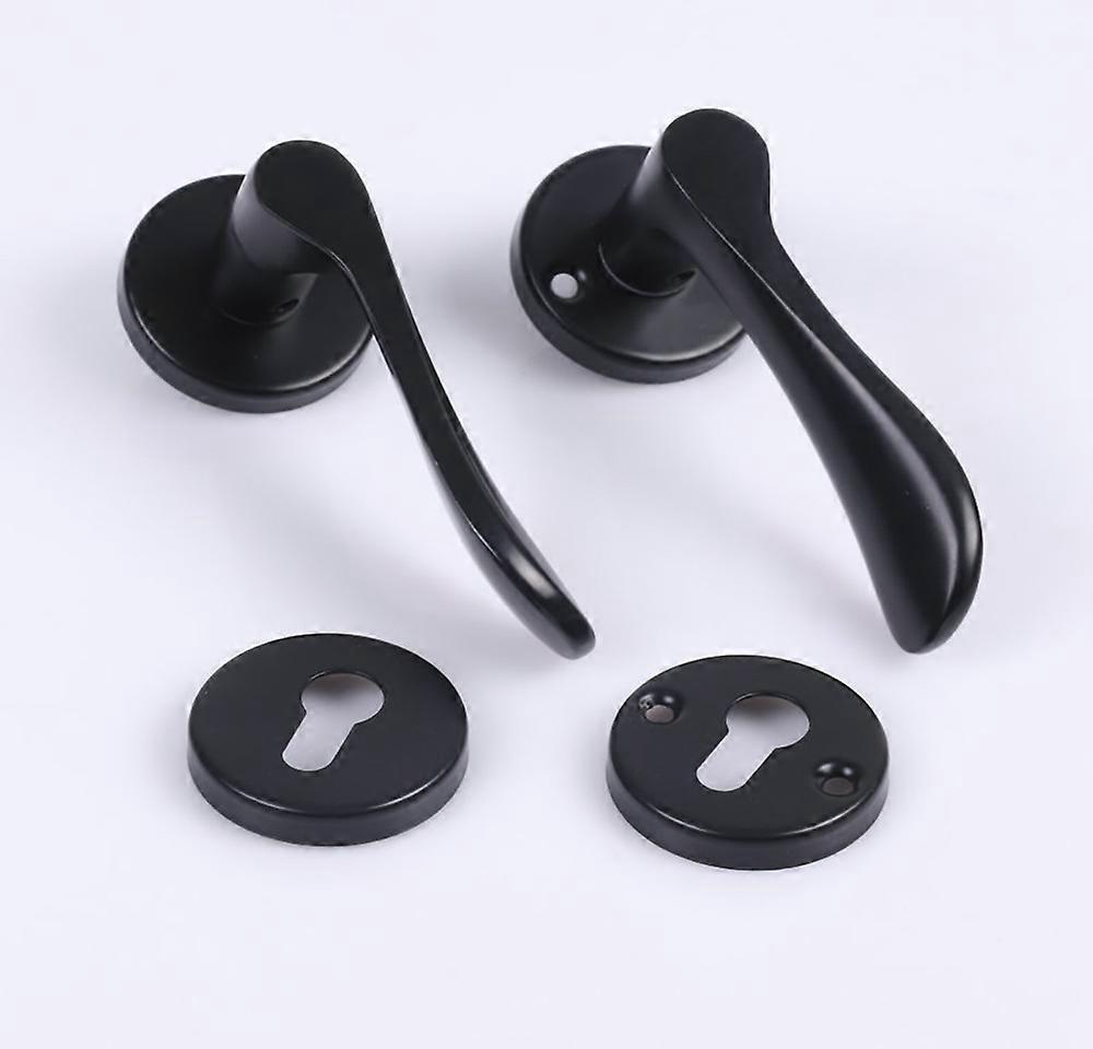 Matte Black Hall / Closet Door Access Door Joystick