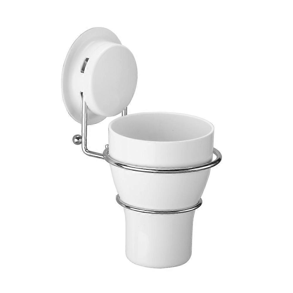 Wall-mounted bathroom cup, without drilling, 17 x 11 x 8cm