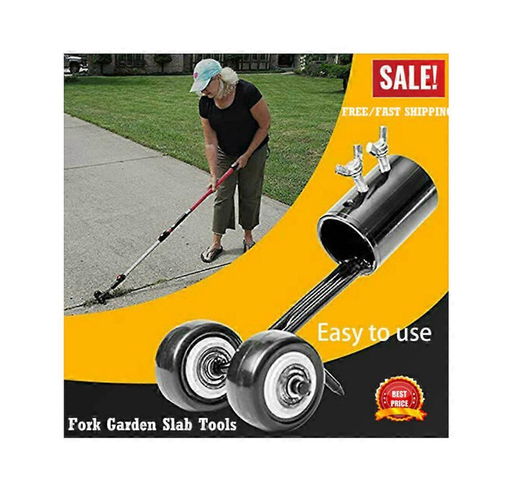 Weed puller with foot pedal for removing dandelions roots - Manual weeding tool for garden and lawn 20 * 11 * 3cm