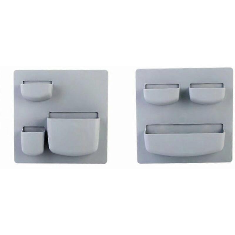 Adhesive shelf Shelf 2 sticky wall shelves (horizontal + vertical)