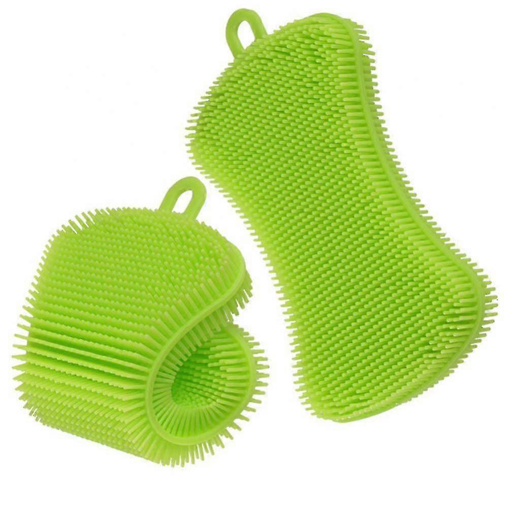 Silicone Dish Sponge, 2pack