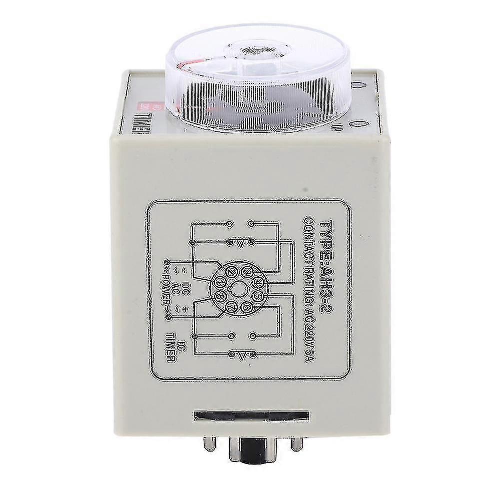 Ah3-2 Time Relay Mini Delay Controller Timer Ac 220v For Automatic  Control System30s
