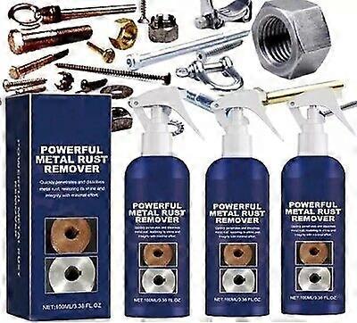 1-3pcs Enhanced Power Metal Rust Remover dissolve i blocchi di ruggine e le macchie in modo efficiente 100ml