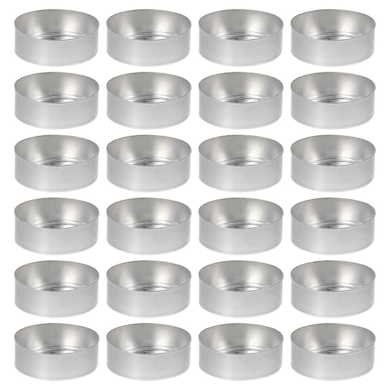 50 PCS Cereal Container Candle Model Candle Case Tea Light Empty Case Tea Light Tins Cups Candle Wax Cup