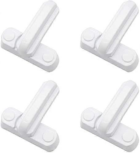 Set of 4 Locks Latches Block Handle Additional Home Security Replacement For Hom -5