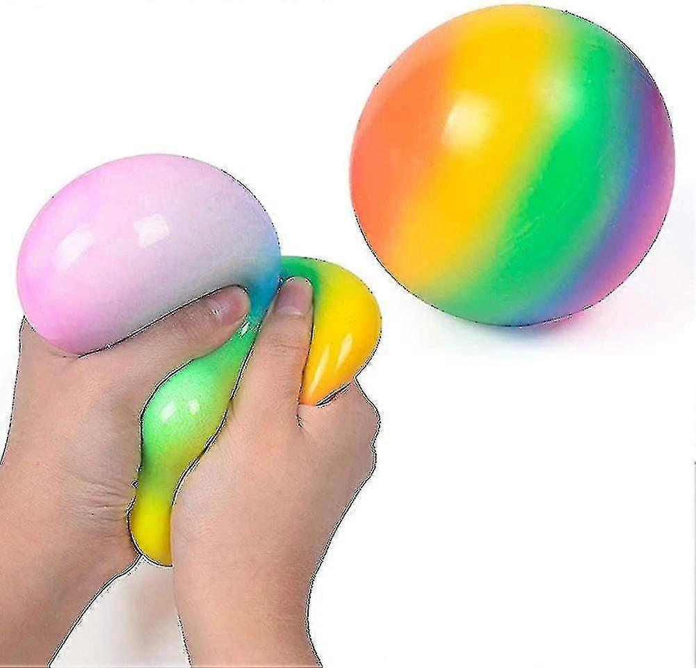 Rekbare Stress Bal Sensorisch Speelgoed Giant Color Changing Squeeze Ball, sensorische