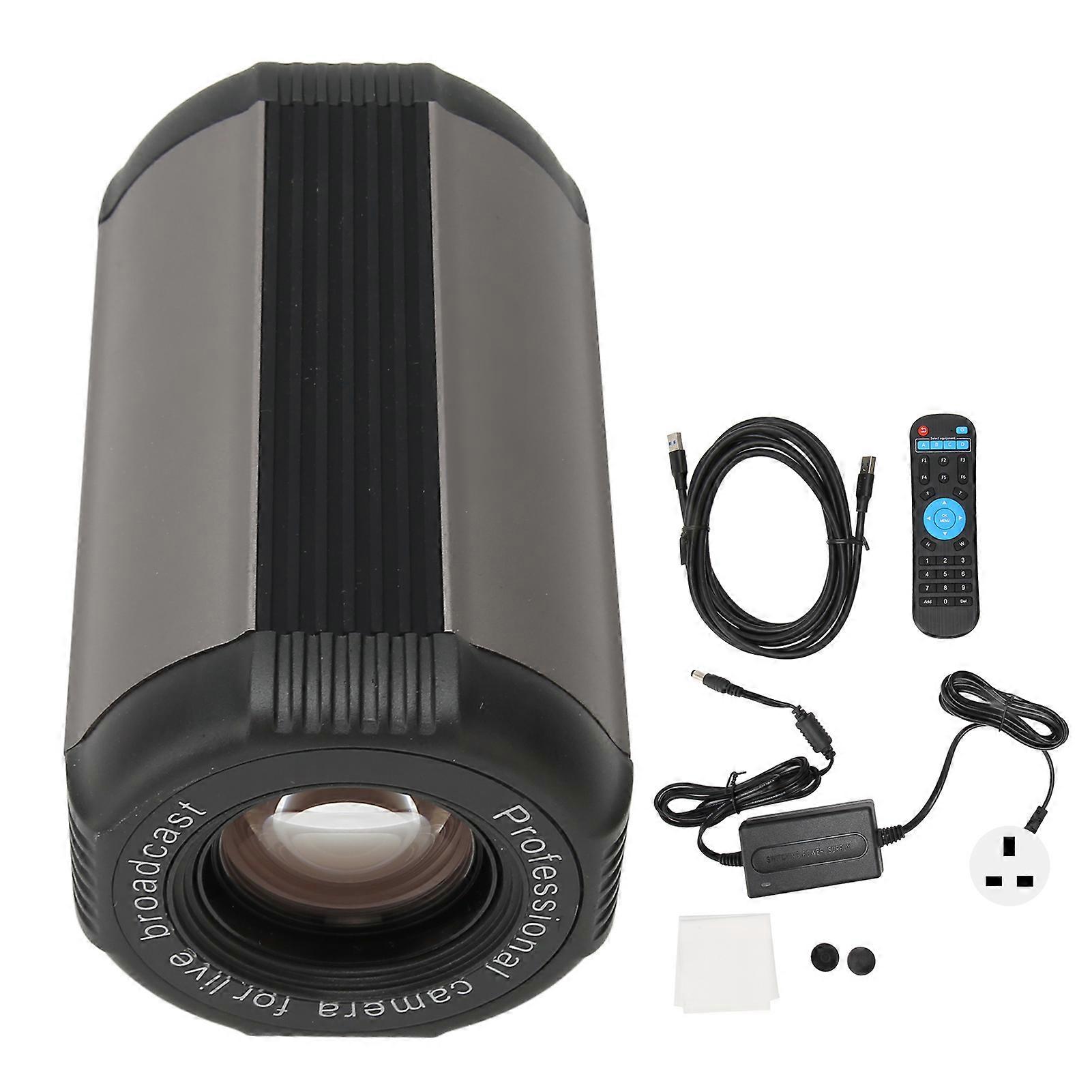 Professional Live Streaming Camera Hd 1080p 60fps 2mp 20x 10x Optical Zoom Usb3.0 Digital Video Camera Recorder 100240v Uk Plug