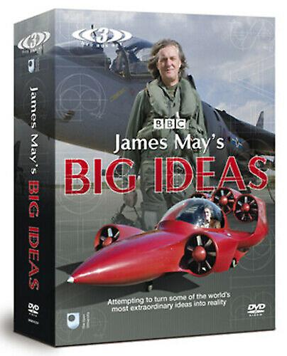 James Mays Big Ideas DVD (2011) James May cert E 3 discs - Region 2
