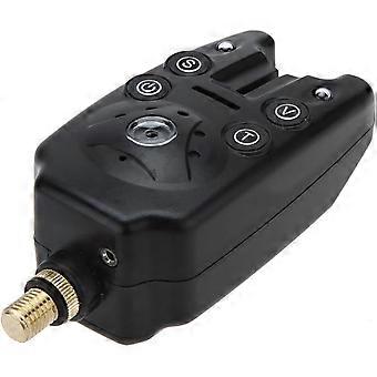 Alarme de morsure de pêche, alarme sonore d’alarme de morsure de pêche sensible, indicateur de morsure de pêche avec lumière LED pour la pêche à la carpe en plein air de jour / de nuit