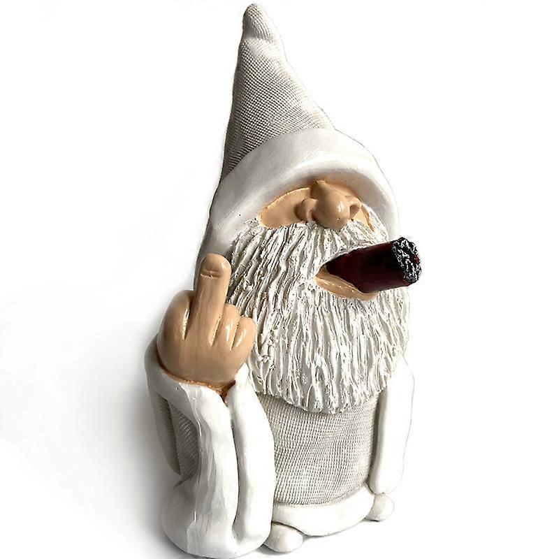 Freche Gartenzwergen-Statue - Bringen Sie etwas Spaß in Ihre Außendekoration!