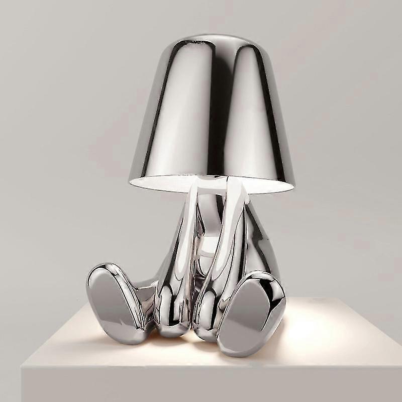 5 styling options thinker lamp collection desktop night light silver