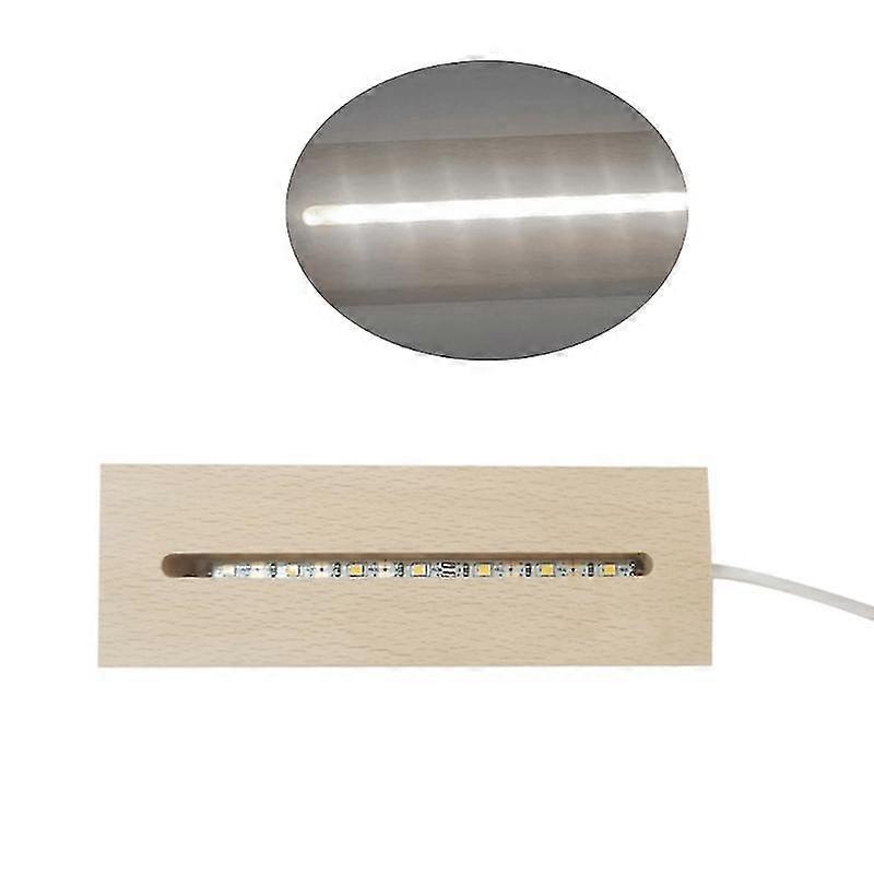 Verstelbare Display Base Led Light Stand Base voor 3d Kristallen Glas Resin Art