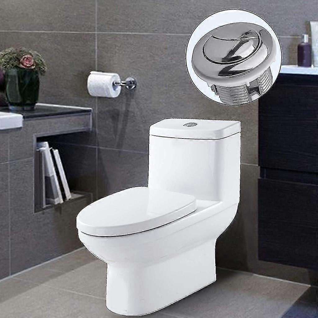 WC Push Button 38mm Thread Diameter Single/Dual Push Flushing Button WC