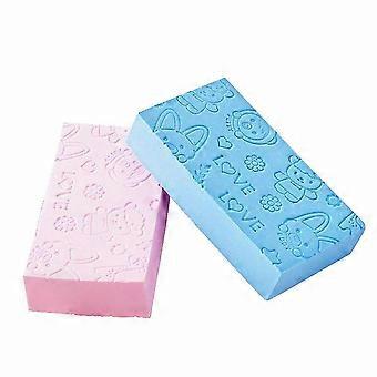 2pcs eksfolierende Bath Sponge Hudpleje Sponge Kids Soft Skin Shower