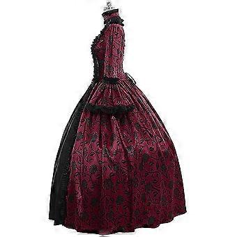 Abito Vittoriano Donna Stile Principessa - Lungo, Romantico, Per Cosplay, Feste A Tema, Halloween E Matrimoni