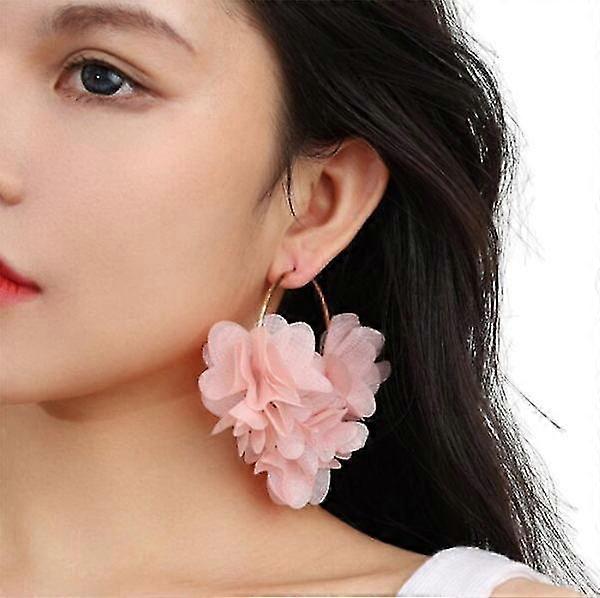 Women's Large Circle Hoop Earrings