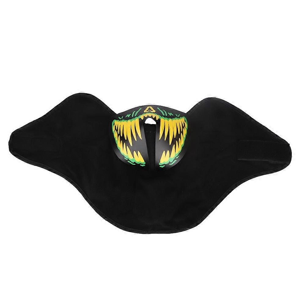 LED Sound Control Light Mask EL Cold Light Mask Face Light Mask(C)
