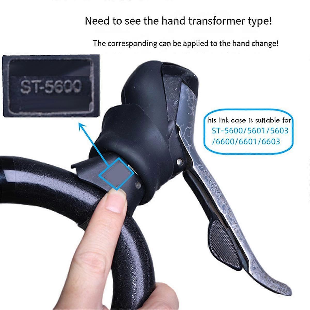 Housse Levier Frein Silicone ST-5600/5601/6600 - Protection Antidérapante Vélo Route