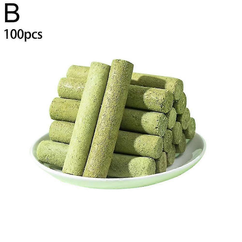 Cat Treats Freeze-dried Cat Grass Teething Stick Catnip Chicken Cat Grass Stick