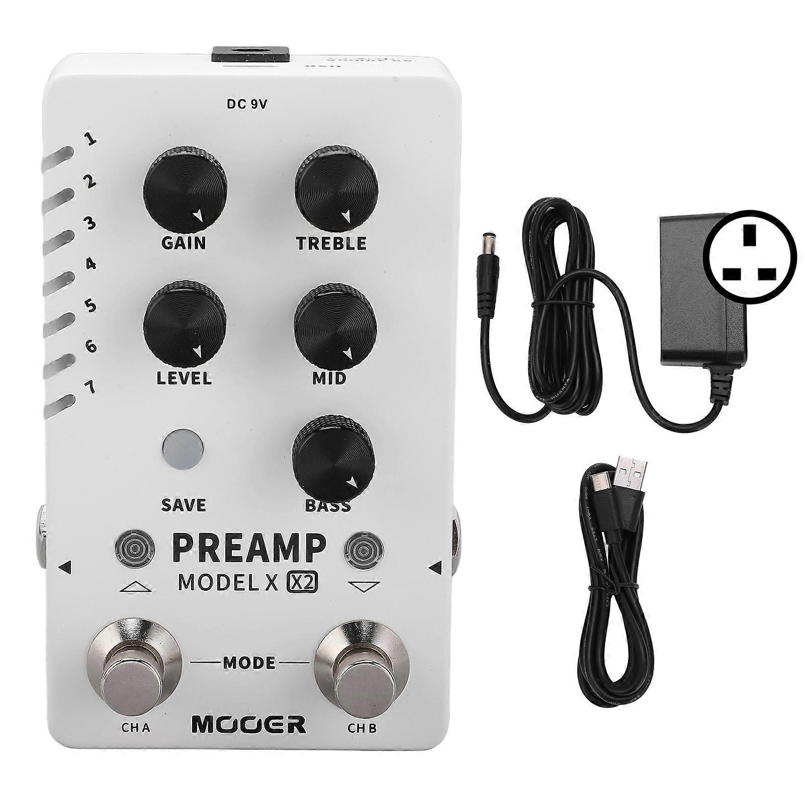 Digital Preamp Effect Pedal Multi Channel Single Block GIR Box Model Sampling Effector