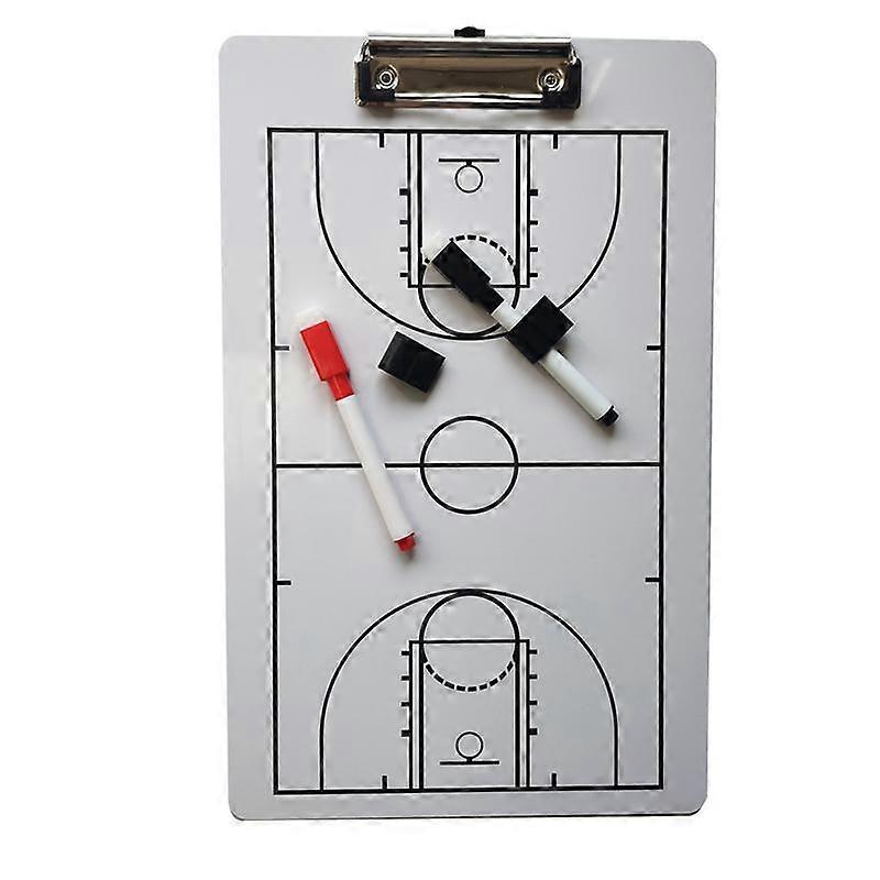 Board Dry Erase Coaching Board Double Sided Design Strategy Board Whiteboard for Basketball