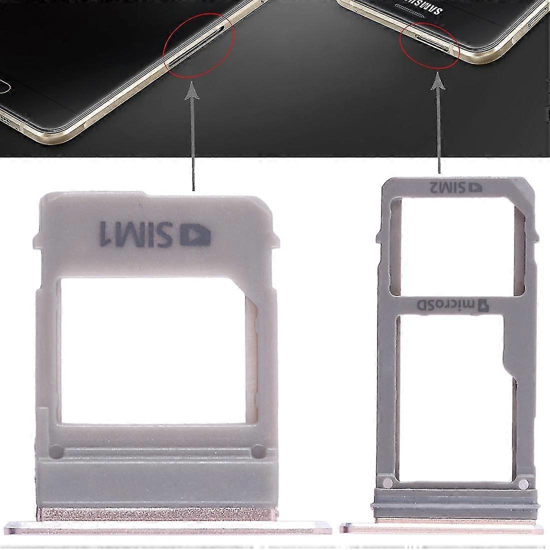 2 Sim Tray + Micro Sd Tray For Gay A520 / A720