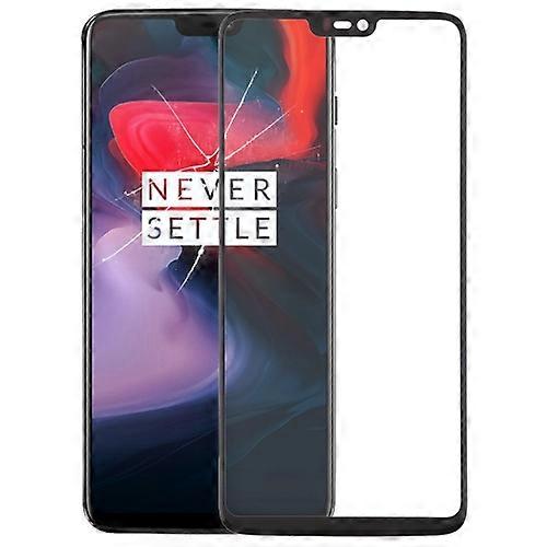 For OnePlus 6 Front Screen Outer Glass Lens with OCA Optically Clear Adhesive
