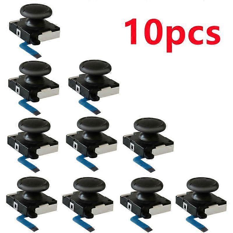10pcs/set Replacement Analog Joystick ThumbStick Button Module For Nintendo Switch Joy-on Controller