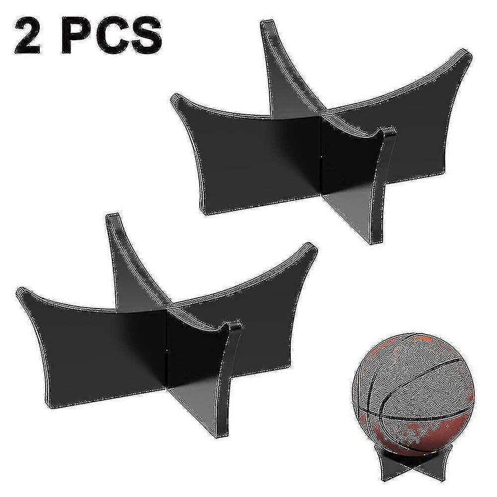 2 Stück Basketball Ständer Halter Fußball Ständer Acryl Ball Display -ayane