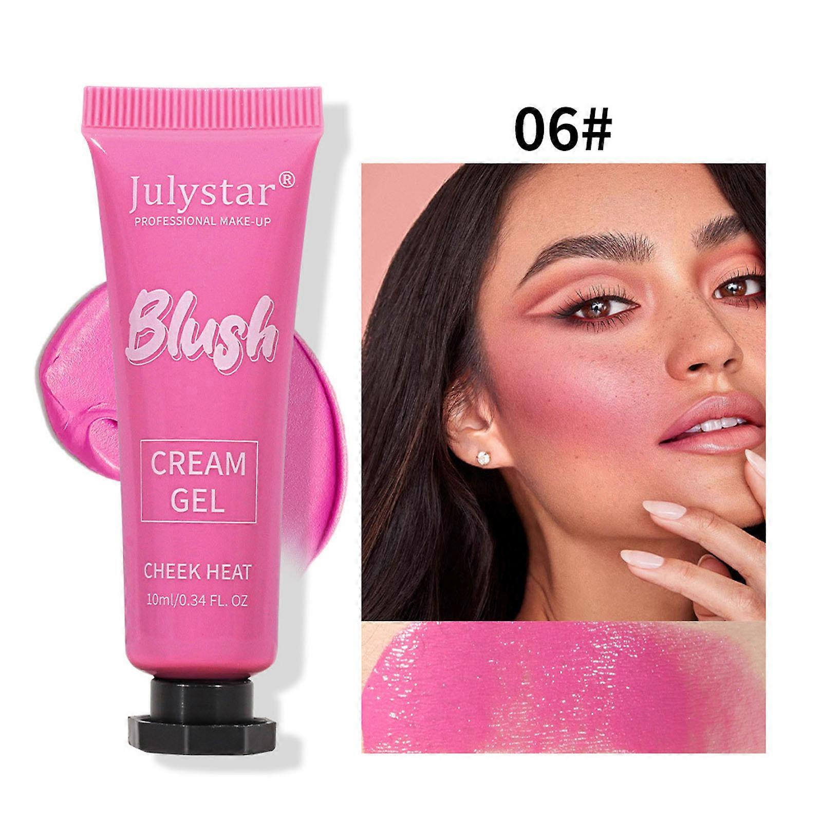 Powder Blusher Stick Brightens And Bottoms, Three-dimensional, Natural, Nude,, Light And Multi-functional Powder Blusher Stick 10g