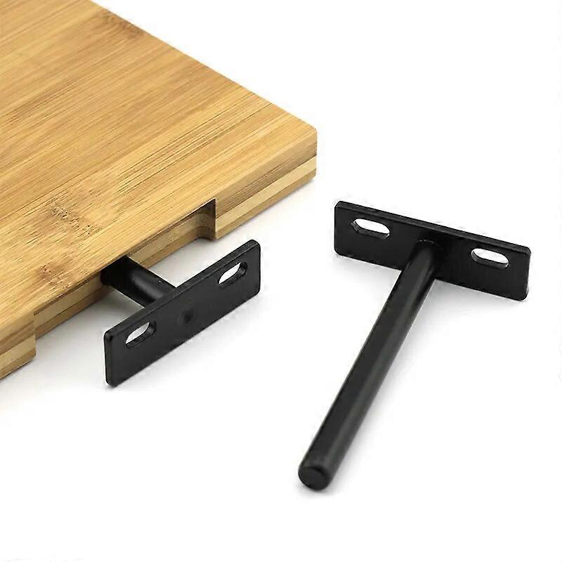 1PCS 345 Folding Shelf Support Bracket Hidden Floating Wall Shelf Support Brackets for Heavy Duty Bracket