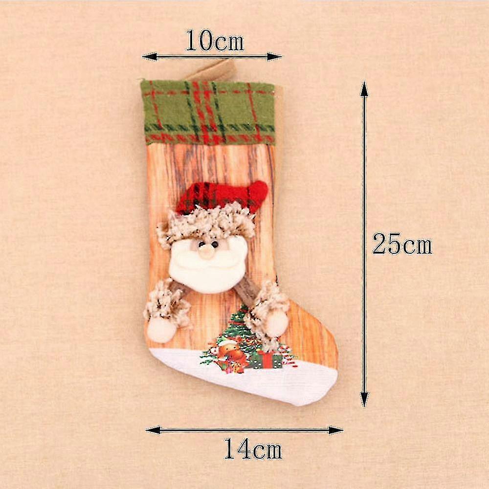 Ing Santa Claus C Sock Bag Hanging R , A
