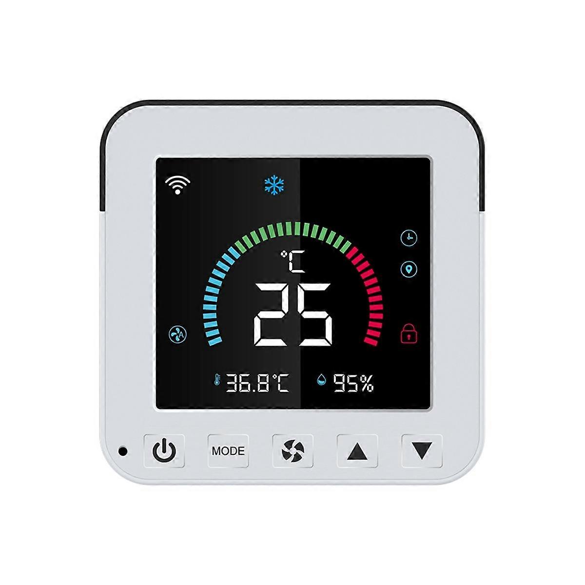 Tuya Smart Life New WiFi Thermostat DC5V Air Conditioner IR Remote Control Timer Temperature Humidi